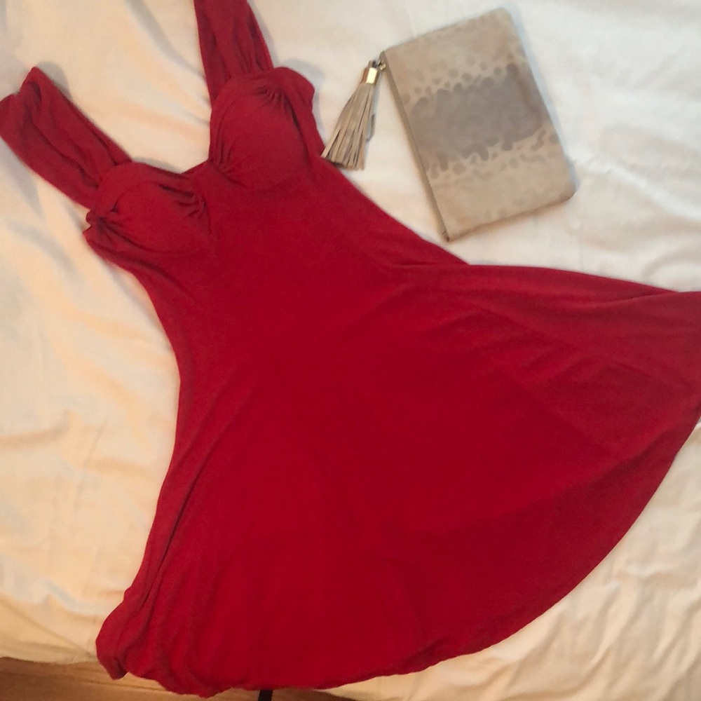 ⭐️⭐️Party Dress Slip on Form fitted Body Con